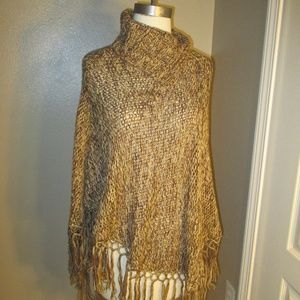 Preston & York Sweater Poncho One Size Fits All